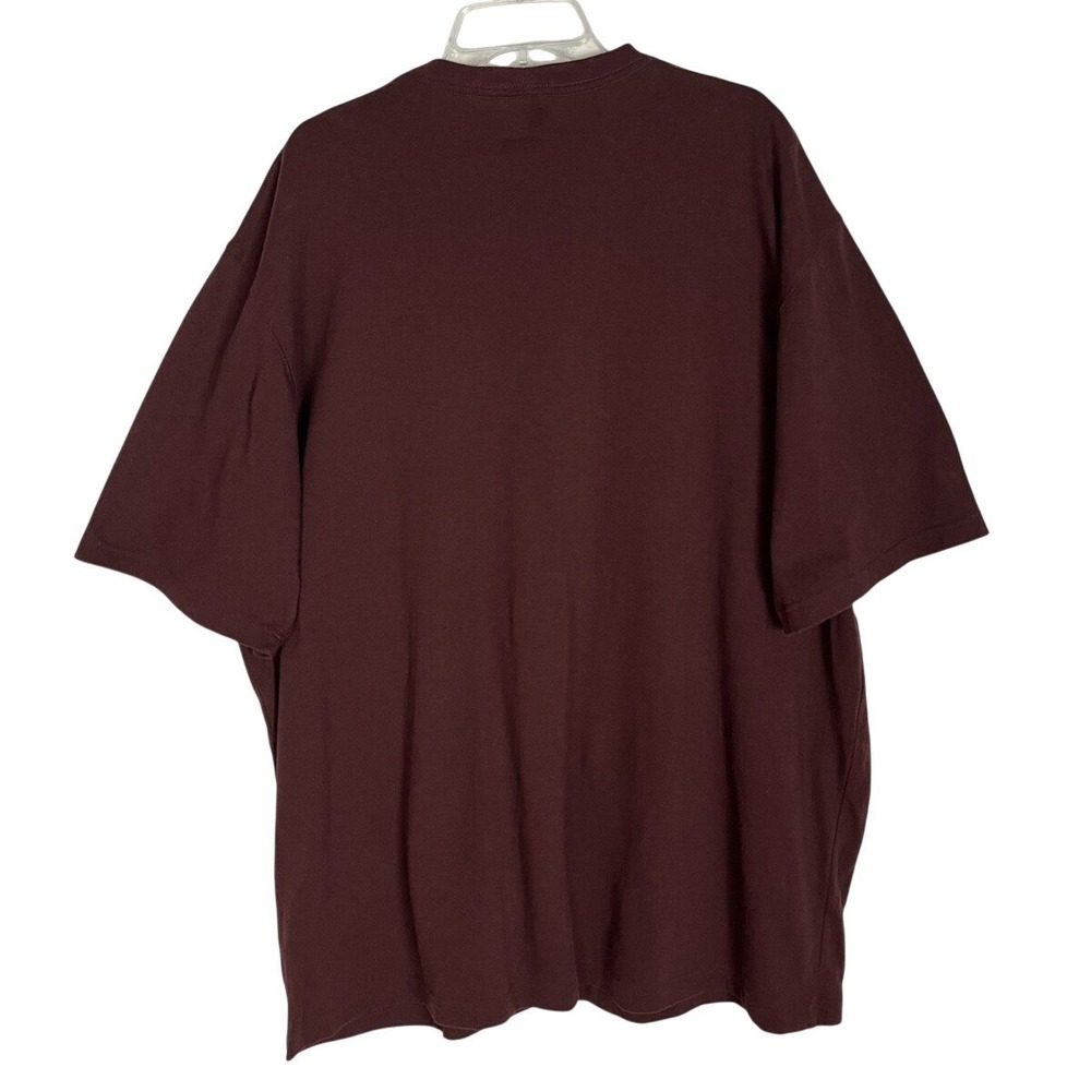 Carhartt Original Fit Workwear Shirt Men's 2XL Maroon Pocket Short Sleeve Cotton - Picture 5 of 5
